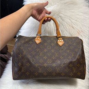 Louis Vuitton Brown Monogram Satchel